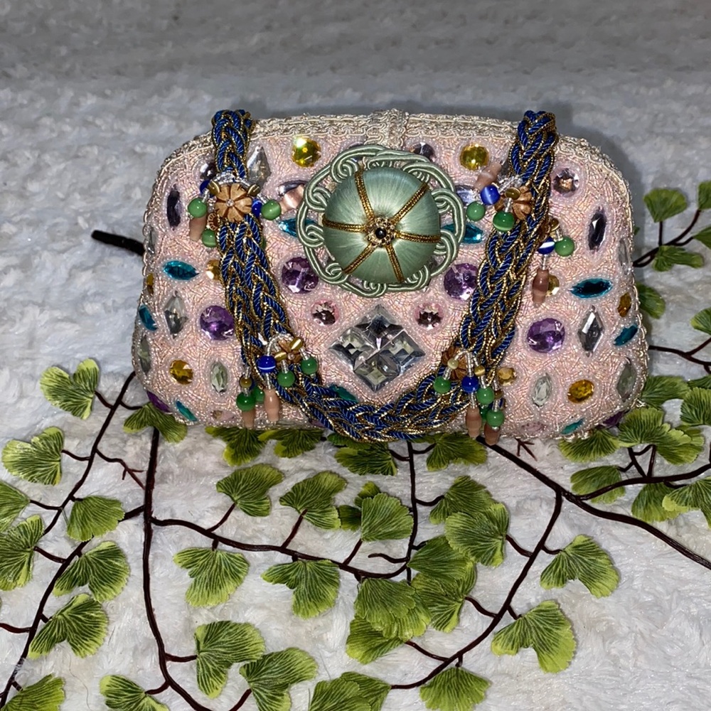 Rhinestone vintage purse